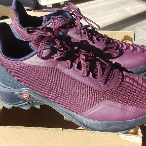 Salomon Alphacross Hiking/Walking Shoes US7.5 - Picture 3 of 8